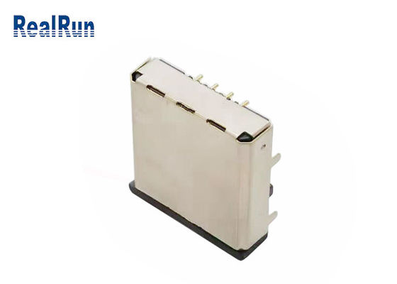 Metall schirmte modulares Stecker LCP Rj45 PWB-Verbindungsstück RJ45-SP-37 ab