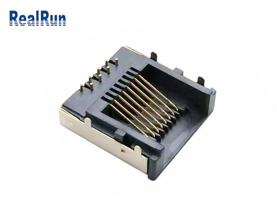 Metall schirmte modulares Stecker LCP Rj45 PWB-Verbindungsstück RJ45-SP-37 ab