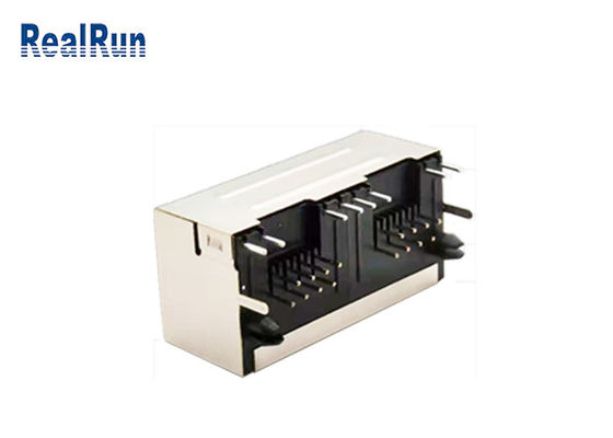Verbindungsstück-modularer Jack SGS PWBs 8P8C RJ45 mit LED schirmte ab