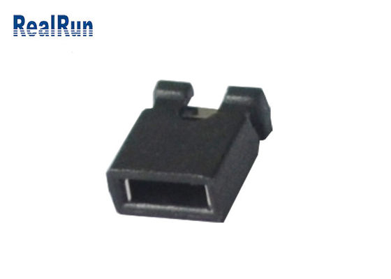 Neigungs-Mini Jumper Connectors 1-10 Polen PBT 2.54mm Unterseite offenes 3.0AMP