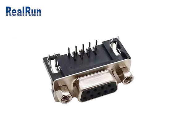 Rechtwinkliger Subventions-Verbindungsstück VGA Dr 9 1000VAC PBT Isolator-D Pin
