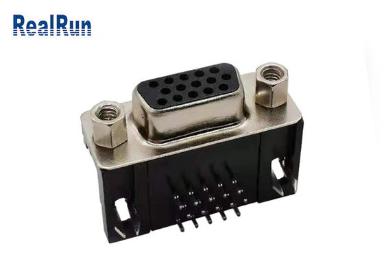 Fester Messing 500VAC HDR bearbeitete Pin Connector 15 Pin Female Header maschinell
