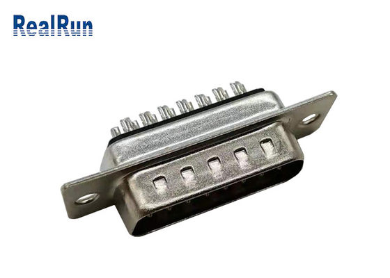 Subminiature Verbindungsstück 15 Pin D stempelte Kontakt gerades PBT