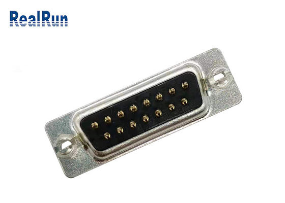 Subminiature Verbindungsstück 15 Pin D stempelte Kontakt gerades PBT