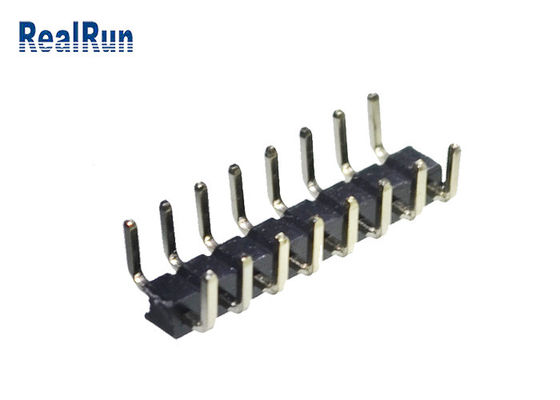 UL94V-0 PBT 2.0mm Pin Header Connector 20P U Messinganschluß