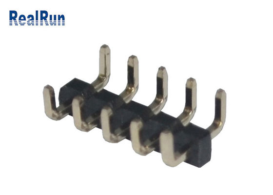 UL94V-0 PBT 2.0mm Pin Header Connector 20P U Messinganschluß