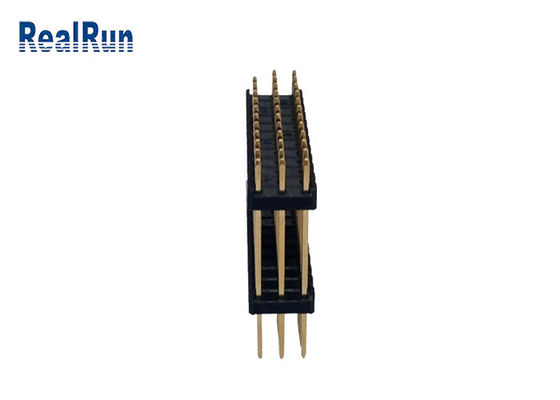 BAD 3.0Amp PBT Gold überzogener Reihe 36 Verbindungsstück-H2.5mm drei Pin