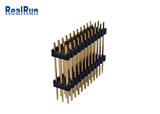 BAD 3.0Amp PBT Gold überzogener Reihe 36 Verbindungsstück-H2.5mm drei Pin