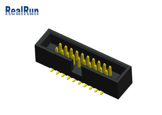 SGS LCP PA6T PBT SMT Draht des Kasten-Titel-1.27mm zum Leiterplatten-Verbinder