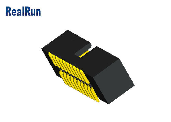 SGS LCP PA6T PBT SMT Draht des Kasten-Titel-1.27mm zum Leiterplatten-Verbinder