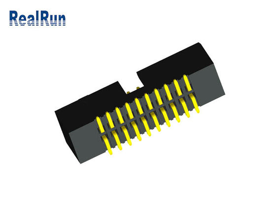 SGS LCP PA6T PBT SMT Draht des Kasten-Titel-1.27mm zum Leiterplatten-Verbinder