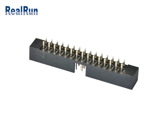 Kasten-Titel-doppelte Reihe PA6T BAD 30P IDC 2.0mm gerader