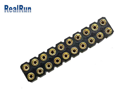 BAD Pin Female Header 20 Pin Dual Row Socket Connector PBT 2.54mm