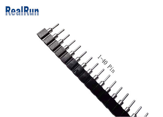 Messing-CuZn36Pb3 BAD 40P weibliche Pin Header 2.54mm einzelne Reihe