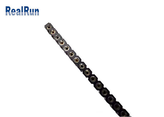 Messing-CuZn36Pb3 BAD 40P weibliche Pin Header 2.54mm einzelne Reihe