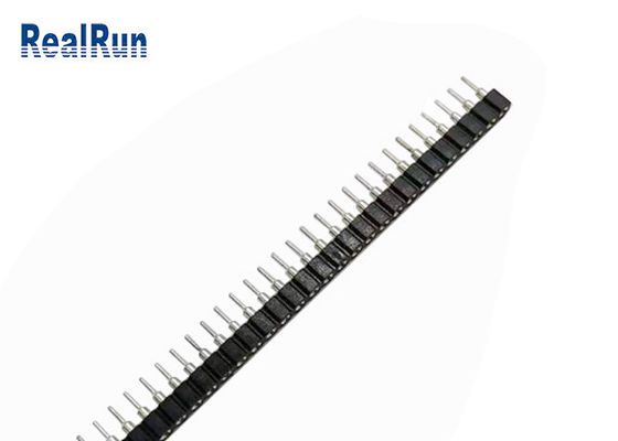 Messing-CuZn36Pb3 BAD 40P weibliche Pin Header 2.54mm einzelne Reihe