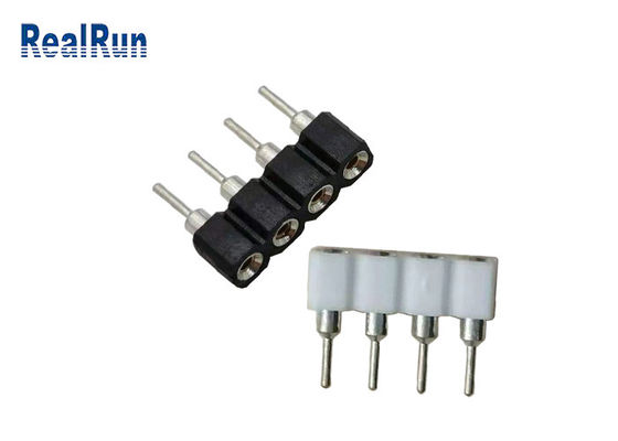 Bad der 2.54mm Gold-1000V Effektivwertweibliches Terminalverbindungsstück-1 Reihen-4P