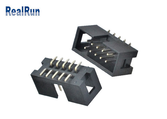 PA6T IDC männliche Neigung SMT 10 Pin Box Header des Titel-Verbindungsstück-2.54mm
