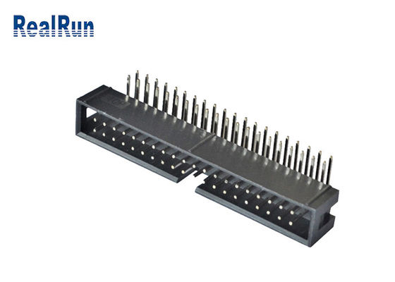 Vertikaler Kasten-Titel 2*4 8 Pin Machined Solder PA6T PWBs 2.54mm SMT