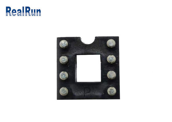 Sockel-weibliches Titel-Verbindungsstück UL94V-0 gerades 8P der Neigungs-2.54mm IC