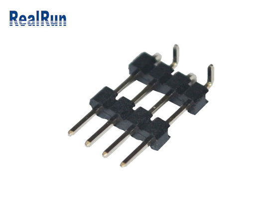UL94V-0 Messing PA6T 2.0mm SMT Pin Header 2amp männliches Titel-Verbindungsstück PWBs