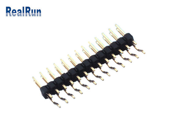 SMD 1000VAC PA6T horizontaler Pin Header Gold Flash 36 Pin PA6T