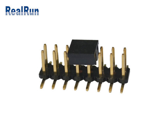 Leiterplatten-Verbinder PA6T LCM LED UL94V-0 SMT Pin Header Brass Board To