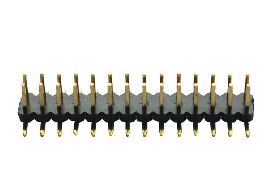 Doppelt-Reihen-Titel-Verbindungsstück ISO9001 3.0A Messing-Pin Header Connector PA6T