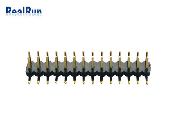 Doppelt-Reihen-Titel-Verbindungsstück ISO9001 3.0A Messing-Pin Header Connector PA6T