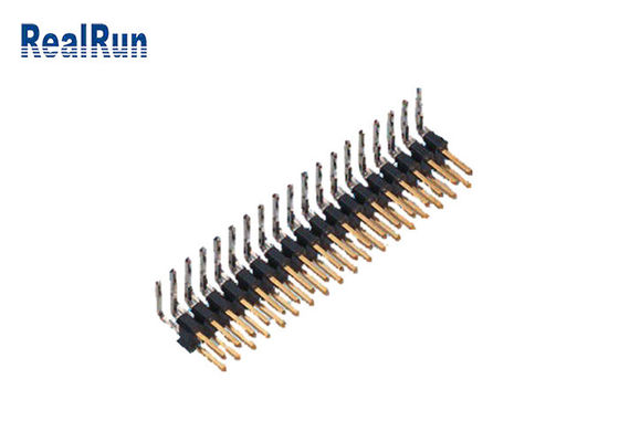 2*18P PBT Doppelreihe Pin Header SGS Pin Header Connector UL94V-0 DC500V