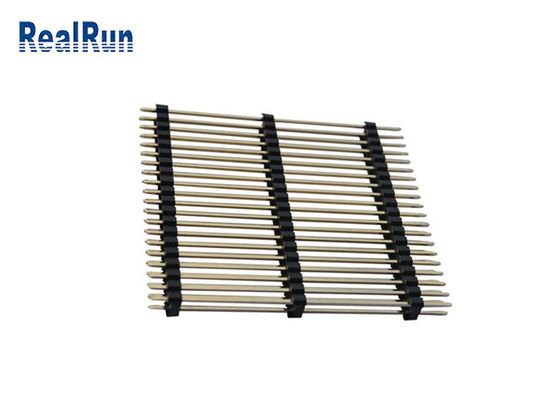 REIHEN-Pin Header Straight Three Plastic-Au 3U PBT LCP PA6T 40P Doppel“