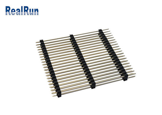 REIHEN-Pin Header Straight Three Plastic-Au 3U PBT LCP PA6T 40P Doppel“