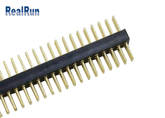 Höhen-Runde Pin Header Straight 70P LCP UL94V-0 PA6T PPS 1.9mm