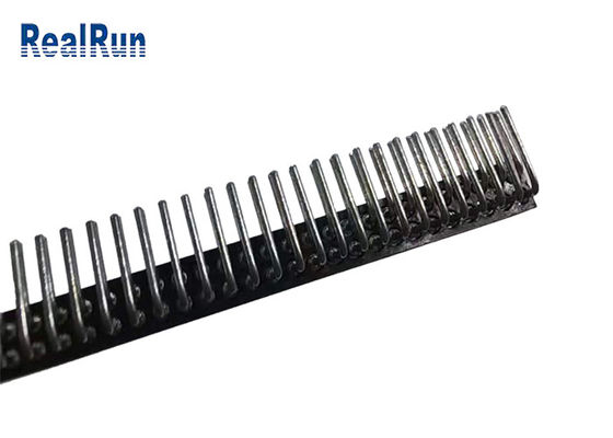 Messing-CuZn38Pb-Runde Pin Female Header 70P rechtwinkliges PA6T PPS