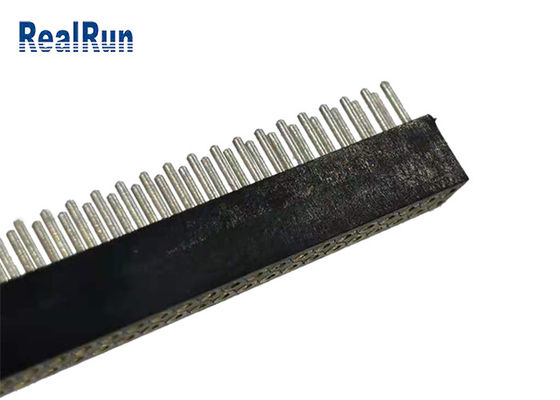 PPS LCP ringsum weiblichen Polyester-Messing H59-3 PA6T Pin Headers UL94V-0