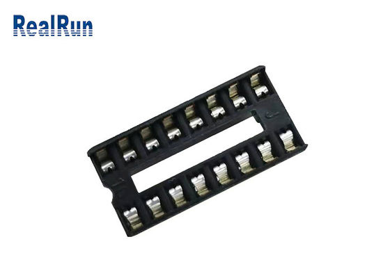 Isolator IC-Sockel PA6T UL94V-0 BAD 2×8P Reihen-PBT PWB-Motherboard-Verbindungsstück
