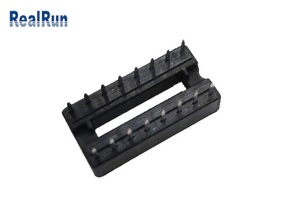Isolator IC-Sockel PA6T UL94V-0 BAD 2×8P Reihen-PBT PWB-Motherboard-Verbindungsstück