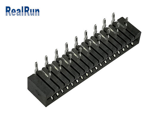 Biegung DCs 500V FFC Tin Platings PA6T weibliches FFC FPC Verbindungsstück-90° Kabelverbindungsstück