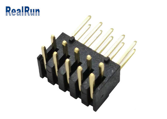 Doppelt-Reihen-Pin Headers PA6T LCP ISO9001 10P PBT Brett zum Leiterplatten-Verbinder
