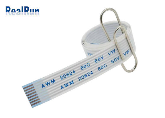 HAUSTIER FFC 8P 500AC Flachkabel Tin Plated AWM 20624 80C 60V VW-1 1.0mm