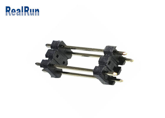 Faser-Pin Header Connectors 2.54mm PA6T PBT LCP Bad durch Loch 0.75A