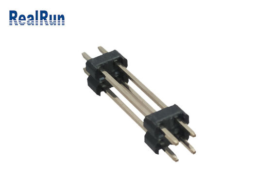 Löten Sie PA6T DC 0,75 Pin Header Connector H2.5 4P PWB-Mann-DC 0.75A