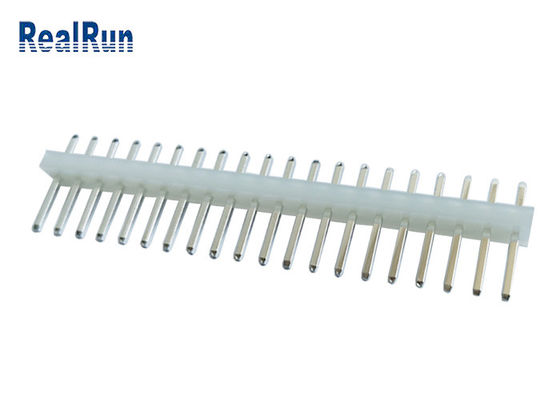 Messing-UL94V-0 LCP gerade Pin Header 3.96mm Neigung 7A konservierte einzelnes Reihen-Verbindungsstück