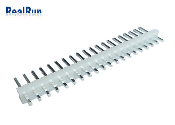 Messing-UL94V-0 LCP gerade Pin Header 3.96mm Neigung 7A konservierte einzelnes Reihen-Verbindungsstück