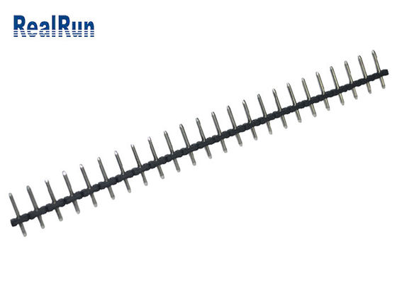 Einzelne Reihe Pin Header UL94V-0 SGS konservierte Brett PBT LCP zum Leiterplatten-Verbinder
