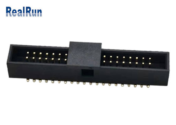 Idc-Verbindungsstück-Mann-40 Pin SMD Pin Box DC2A Titel LCP Messing- PA6T mit Kappe