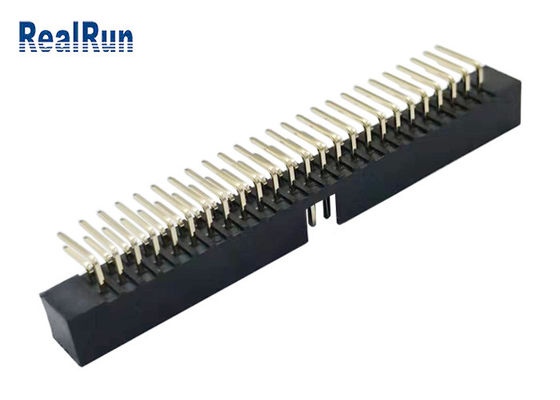 PA6T UL94V-0 IDC Doppelt-Reihe des Kasten-Titel-50P hüllte Pin SGS ein