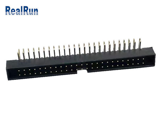PA6T UL94V-0 IDC Doppelt-Reihe des Kasten-Titel-50P hüllte Pin SGS ein