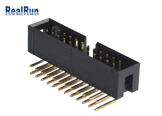 Messing-PA6T-Kasten-Titel-Verbindungsstück UL94V-0 PBT VORMONTIERTER 24 Pin DC3A LCP