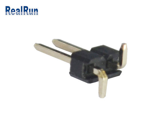 Au über Ni SMT Pin Header Oxidation Resistance 2 Pin Single Row PA6T